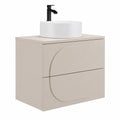 Ensemble de meubles de salle de bain, coloris beige, pour la salle de bain