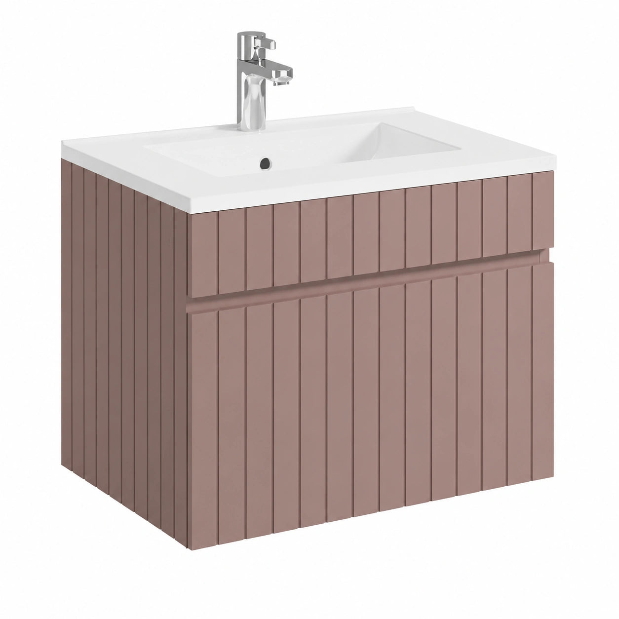 Ensemble de meubles de salle de bain, coloris rose, pour la salle de bain