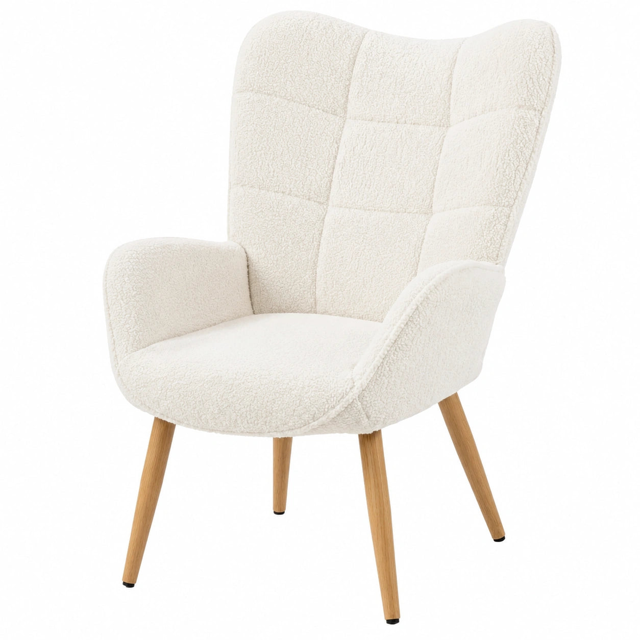 Coiffeuse, rembourré, en métal, coloris beige, pour la chambre
