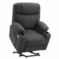 Fauteuil relax, réglable, en tissu, pour le salon