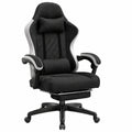 Bureau, coloris noir et blanc, pour l’espace de travail