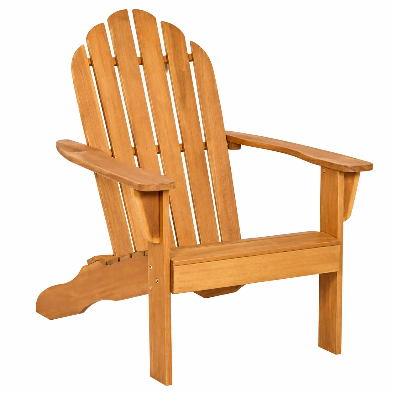 Fauteuil, en bois massif, coloris naturel, 69 x 88 x 103 cm, pour le salon ou la chambre