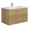 Ensemble de meubles de salle de bain, coloris naturel, pour la salle de bain